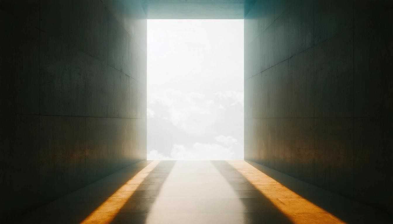 Architectural lines representing structured growth